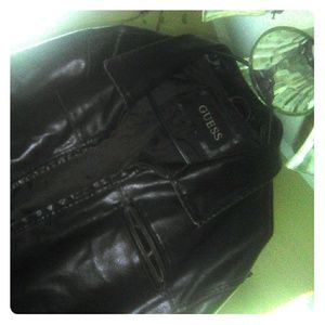 Guess leather jacket